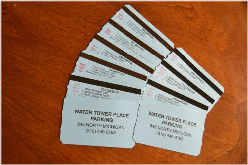 Water Tower Place Parking Ticket - 24 Hour Pre-Paid Pass