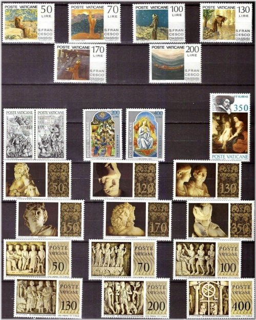 Vatican Philatelic Collection 1977