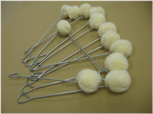 Wool Daubers Dye & Finish Applicator Set