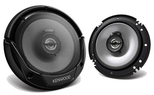 Kenwood KFC-1666S 6.5" Coaxial Car Speaker Pair