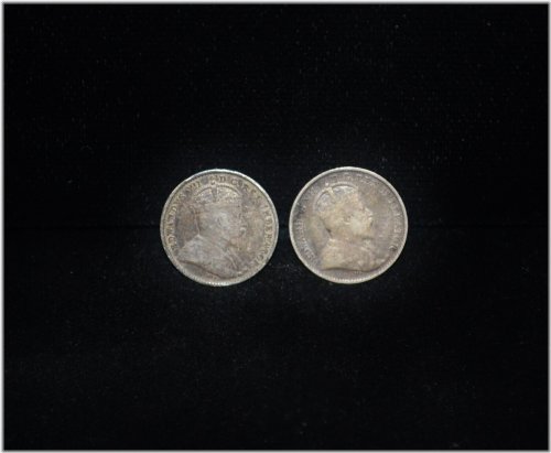 Canadian Nickel Duo 1909-1910