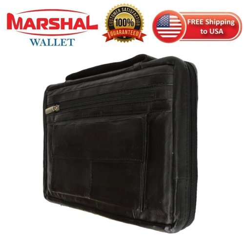 Midnight Leather Book Sleeve