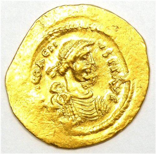 Heraclius Gold Semissis - 613-641 AD