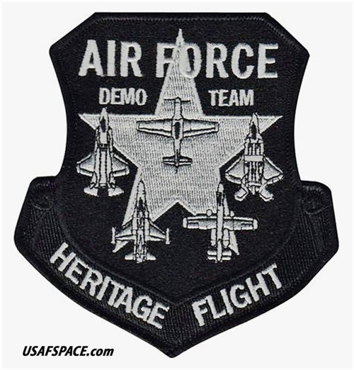 USAF Aircraft Legacy Collection Patch Set