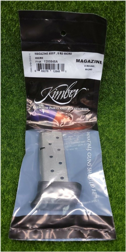 Kimber Micro 9 Stainless Steel Magazine