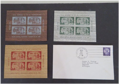 Grand Rapids 1956 Philatelic Commemoratives