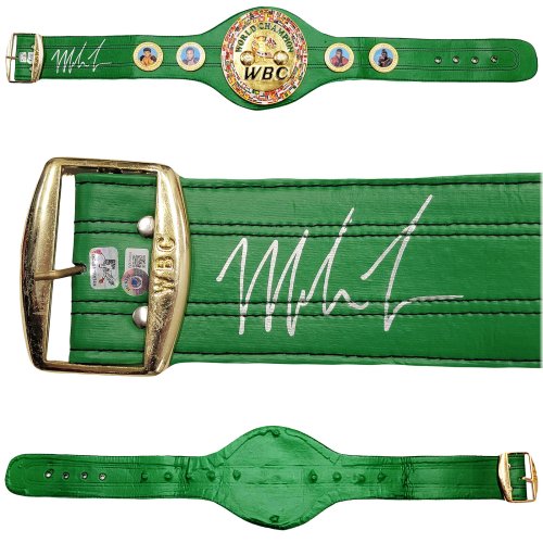 Mike Tyson Signed WBC Championship Belt with Beckett COA