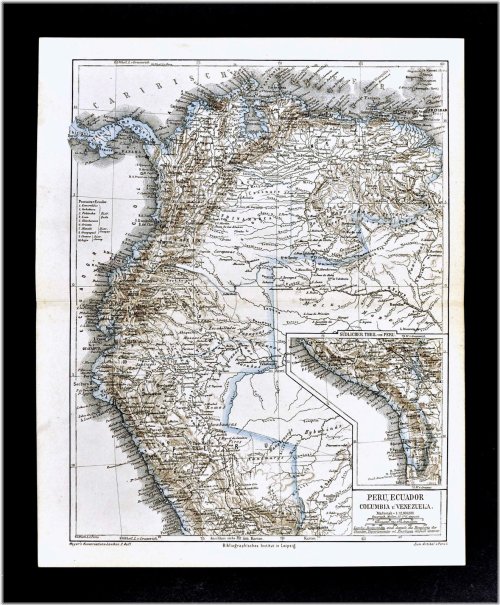 South American Atlas of 1875