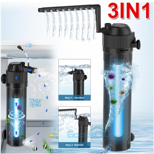 AquaClear UV Oxygen Pump Filter