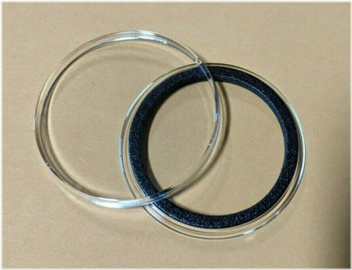 Black Ring Capsules for American Silver Eagle Coins - AirTite Holder (40mm)