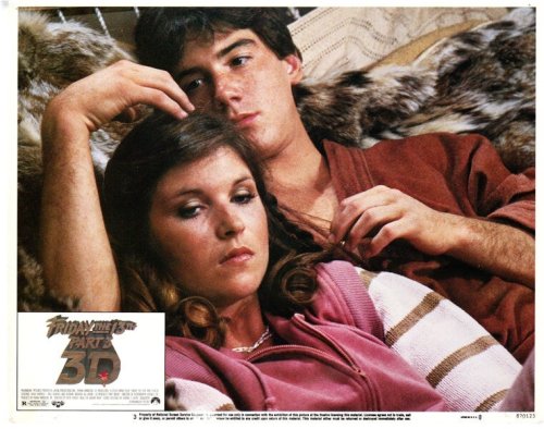 Vintage Horror Movie Lobby Card Featuring Dana Kimmell