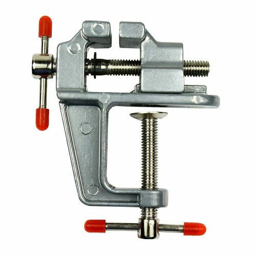 Precision Grip: Miniature Aluminum Vise for Hobbyists and Jewelers