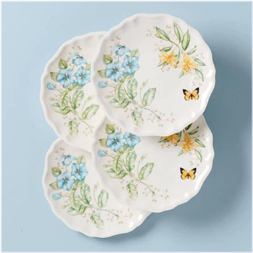 Butterfly Meadow Melamine Plates Set