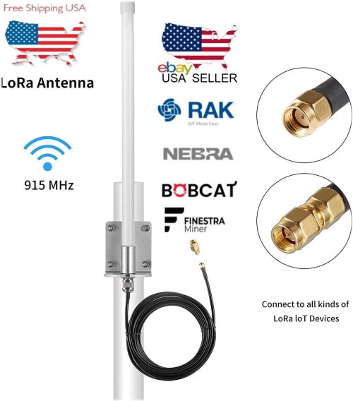 SkyLink 915 - High Gain Outdoor Antenna for Crypto Mining