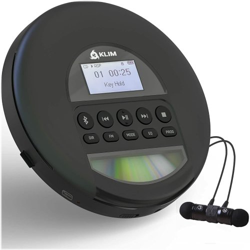 Nomad CD Walkman with Fusion Earphones and Bluetooth Connectivity