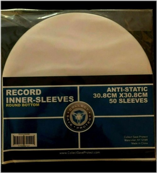 StaticShield Vinyl Protectors - Premium Inner Sleeves for Crystal Clear Sound