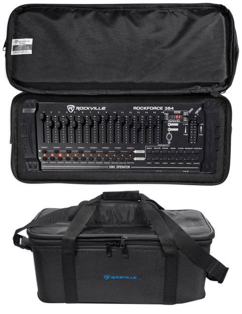 Rockforce DMX Lighting Controller with Rack Bag