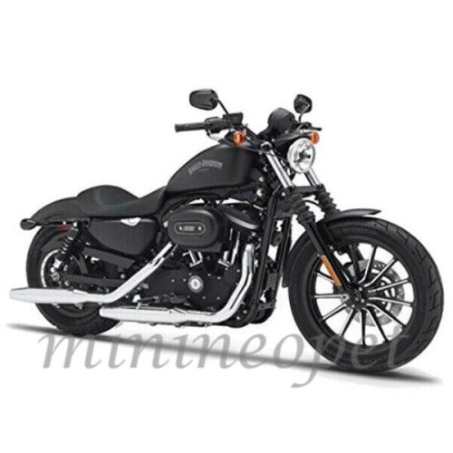 Harley Davidson Iron 883 Black Diecast Motorcycle