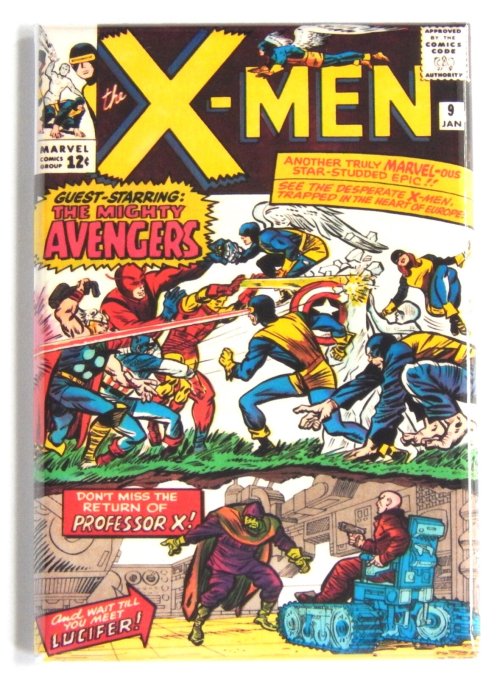 Marvelous Magnetized Comic Book Art