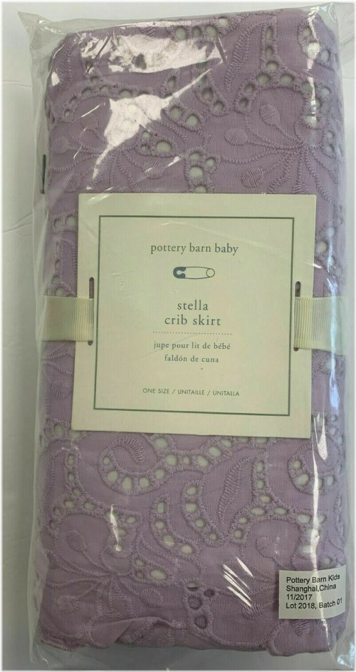 Stella Floral Crib Skirt