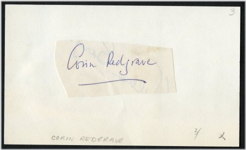 Shakespearean Legacy Autograph