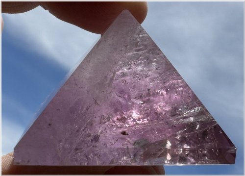 Amethyst Pyramid of Divine Wisdom
