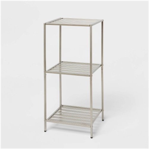 Noble Tower Organizer in Brushed Nickel