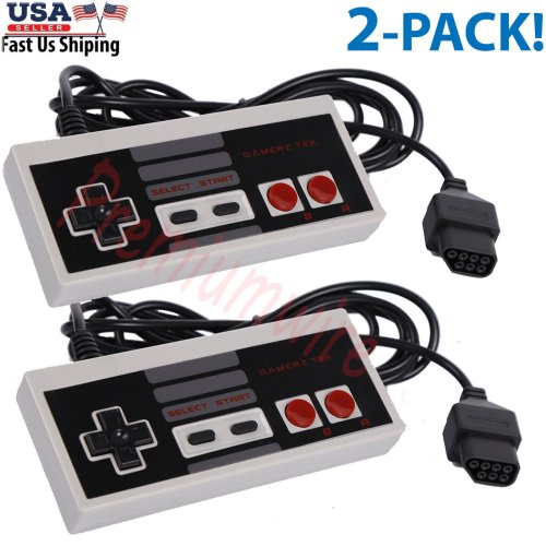 Retro Dual Controller Set for Classic Nintendo Console