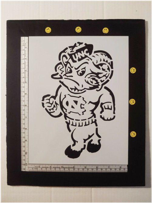 Carolina Ram Stencil Set