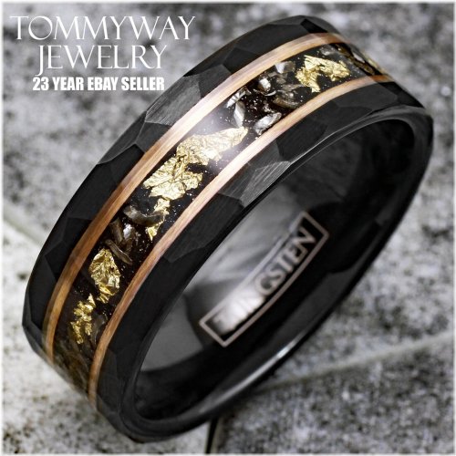 Galaxy Stripe Men's Ring