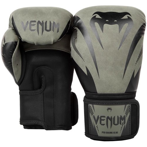 Khaki Impact Boxing Gloves by Venum