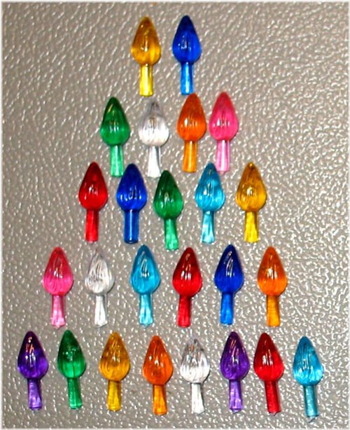 Twinkle Glow Christmas Tree Ornaments