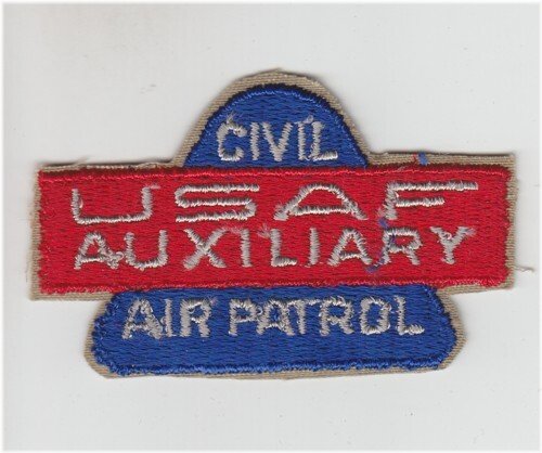 Korean War Era CAP Pocket Patch - Embroidered