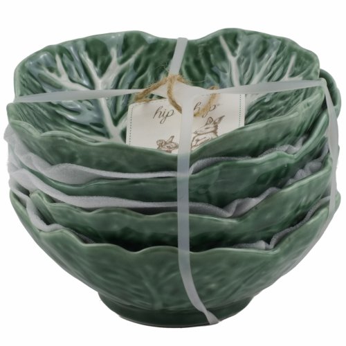 Leafy Greens Mini Bowls Set of 4