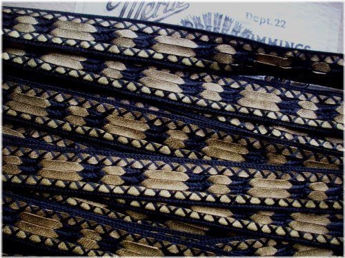 Golden Noir Lace Trim by Merite