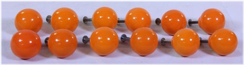 Orange Vintage OMC Otagiri Mercantile Company Knobs