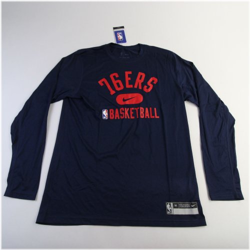 76ers Nike Dri-Fit Long Sleeve Shirt