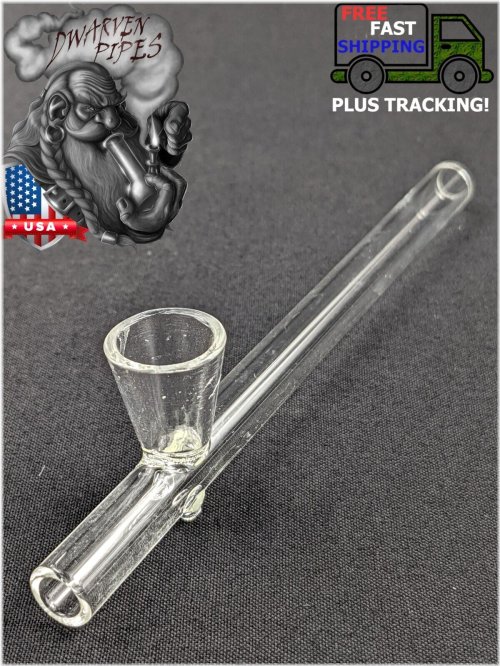 Clear Glass Steamroller Pipe