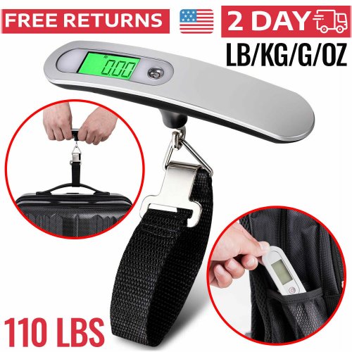 TravelWeigh Digital Luggage Scale