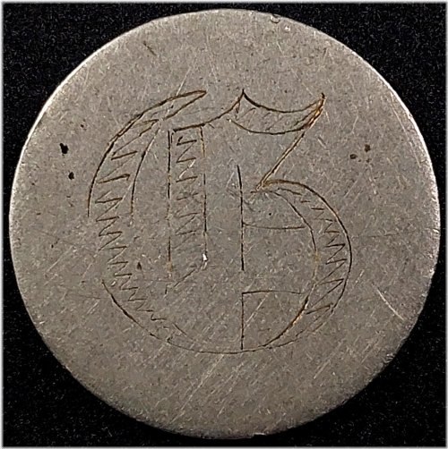 C B Engraved Liberty Nickel