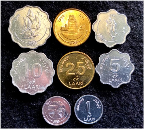 Maldivian Coin Collection