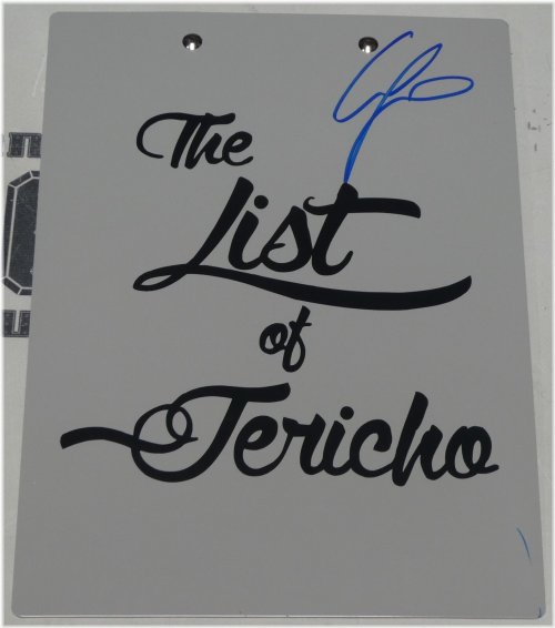 The List of Signatures: Chris Jericho Autographed Wrestling Memorabilia