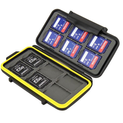 AquaGuard Memory Card Holder for 12 SD Cards