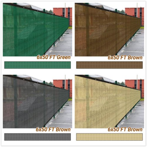 Natural Tone Fence Privacy Screen