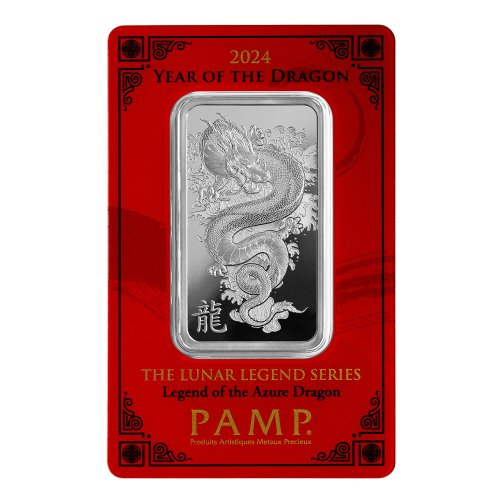 Azure Dragon Silver Bar