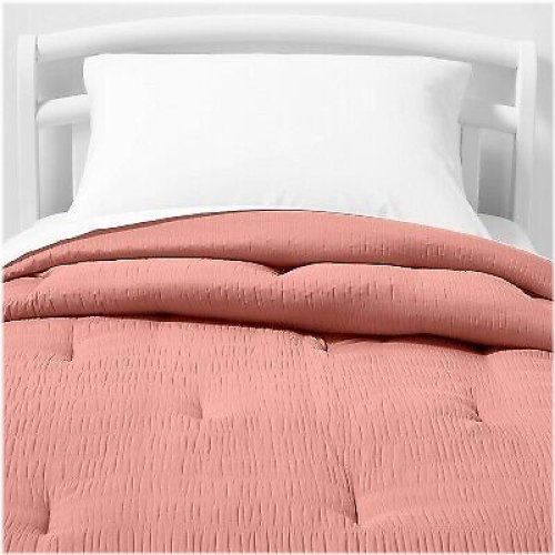 Rose Pink Seersucker Snuggle Set