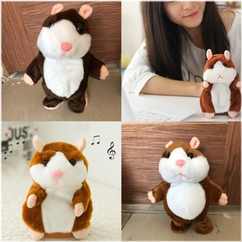 Whispering Hamster Plush Toy