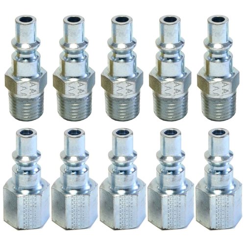 American-Made 1/4" NPT Air Hose Fittings Set