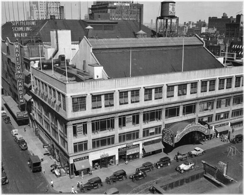 Vintage Print of Madison Square Garden in 1932