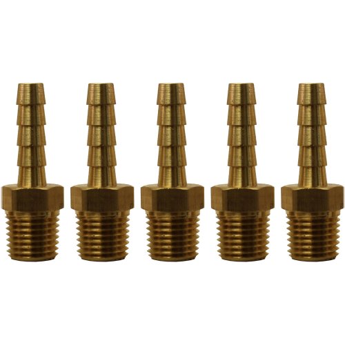 Brass Hose Fitting Pack (Set of 5)